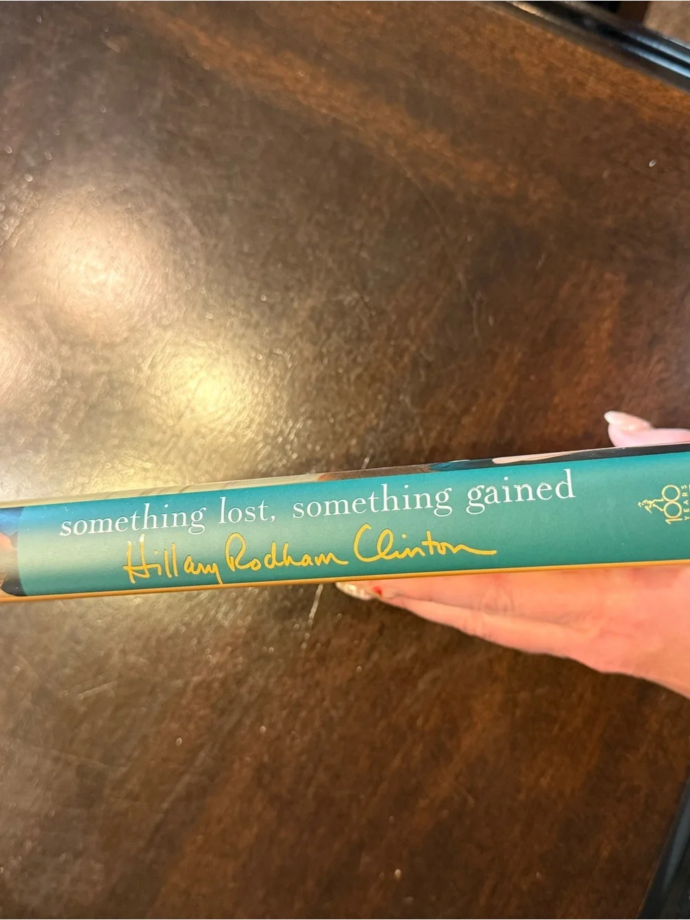 Something Lost, Something Gained — Teal Hardcover Coffee Table Book